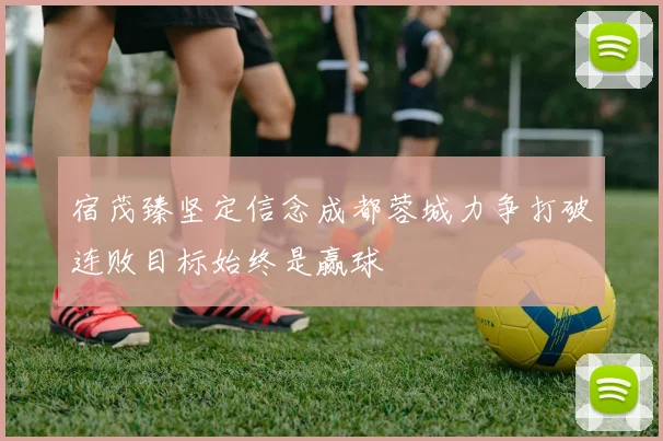 宿茂臻坚定信念成都蓉城力争打破连败目标始终是赢球